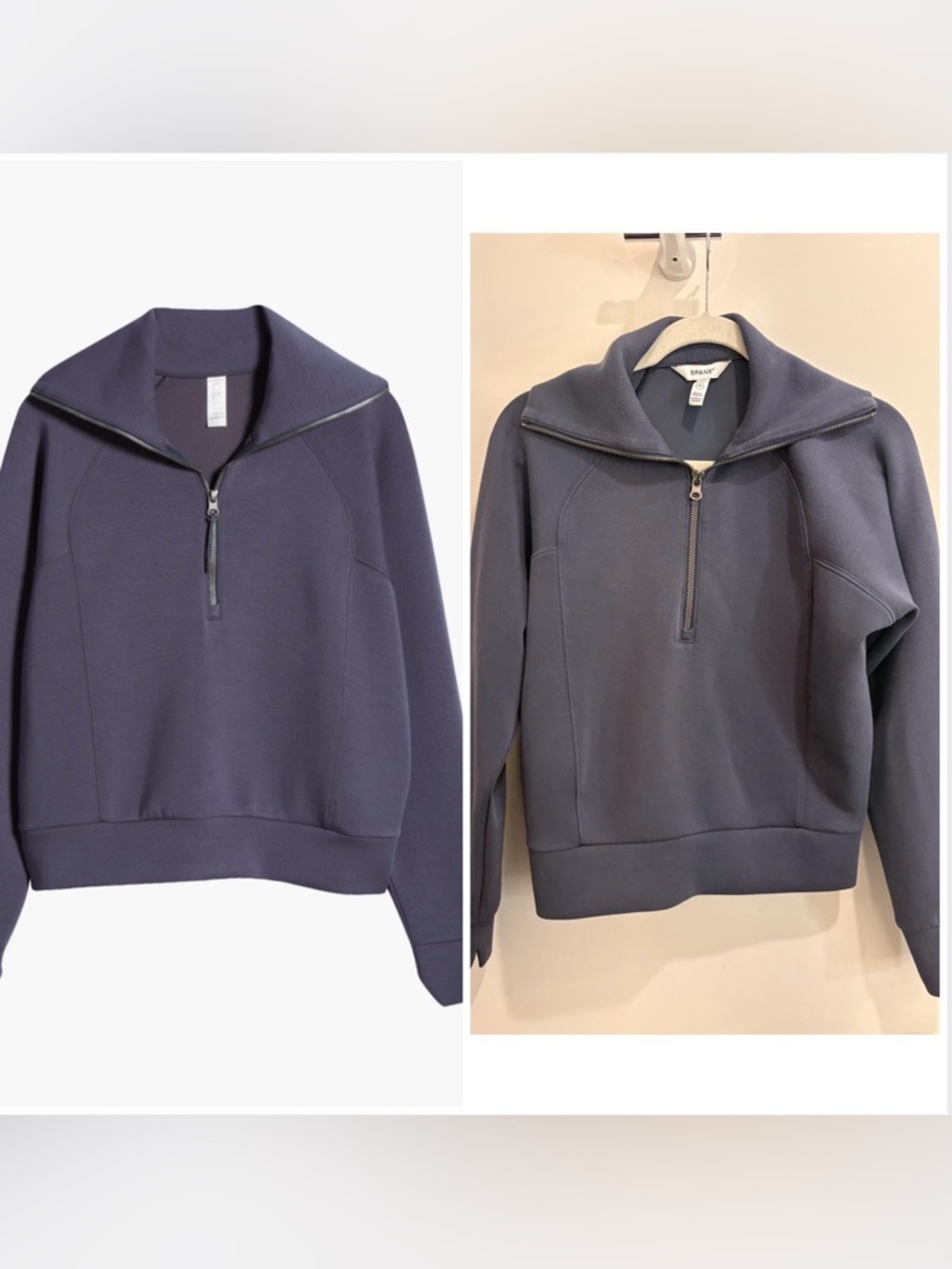 ✨ SPANX AirEssentials Half Zip Pullover Sweatshirt ✨